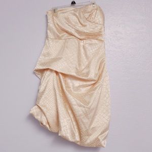 NEW Knee length prom dress strapless